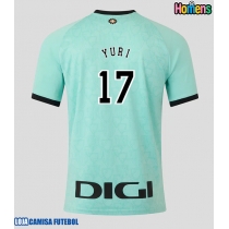 Camisa de Futebol Athletic Bilbao Yuri Berchiche #17 Equipamento Alternativo 2025-26 Manga Curta
